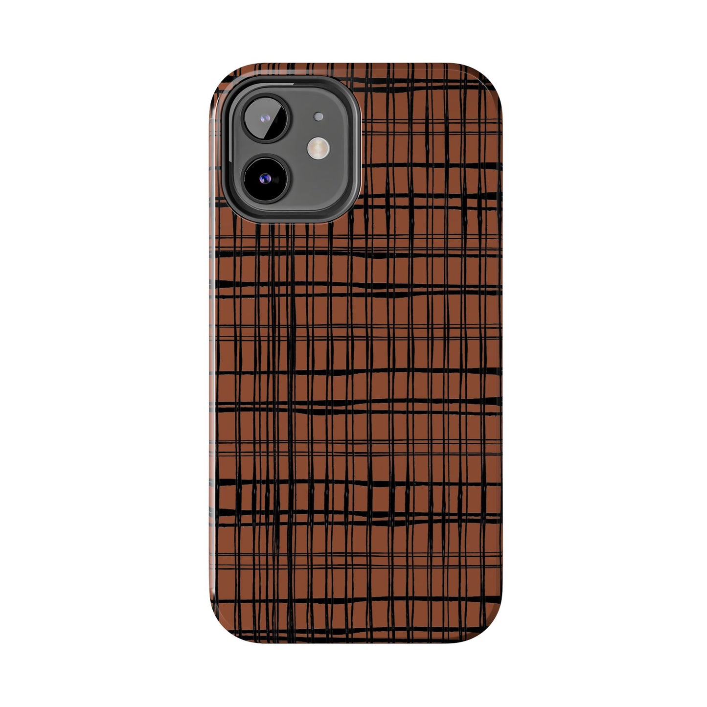 Doggie Fence Rust Phone Case