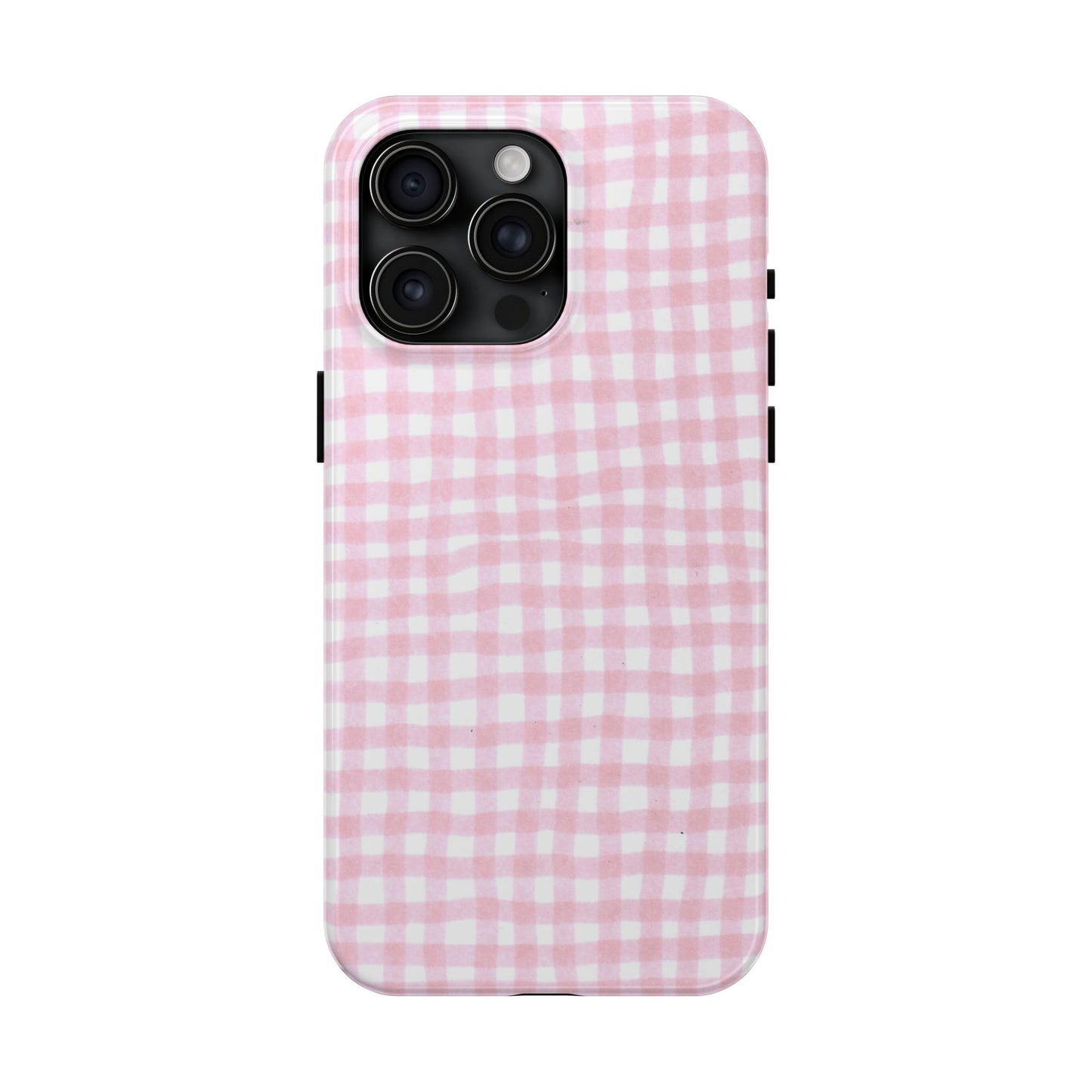 Wonky Chipper Check Pink Phone Case