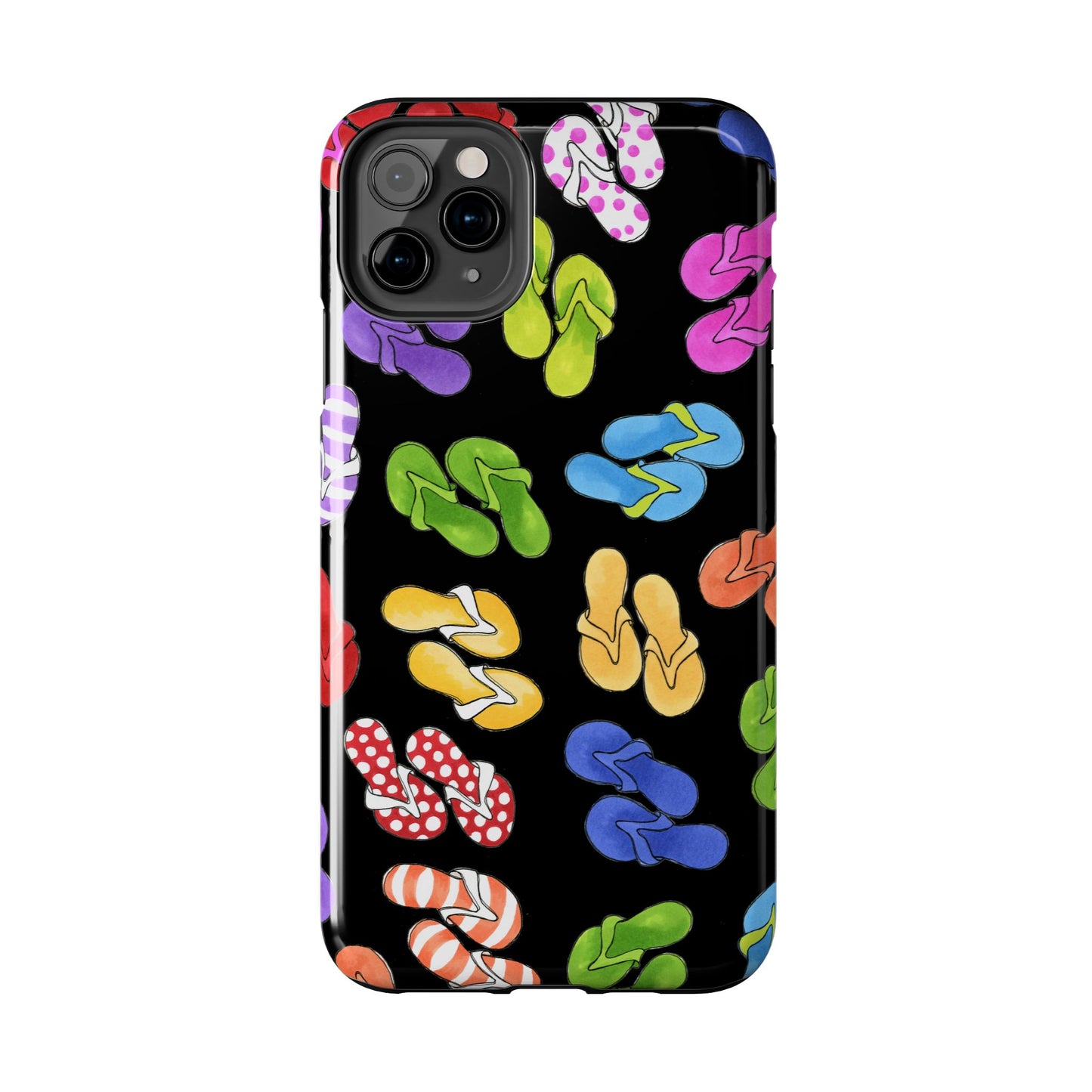 Fun Flops Black Phone Case