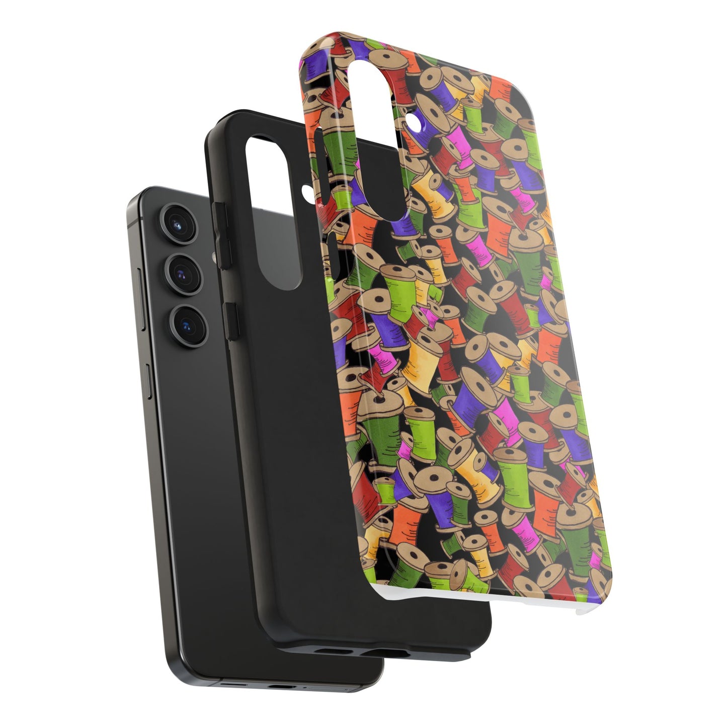 Spoolopoly Black Phone Case
