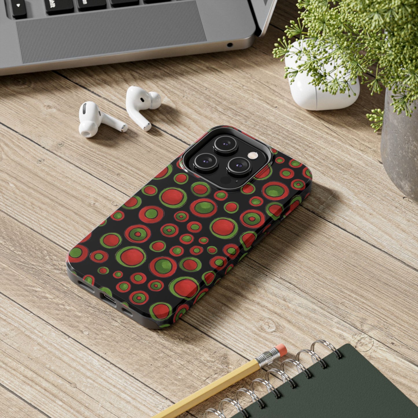 Holidot Black Phone Case