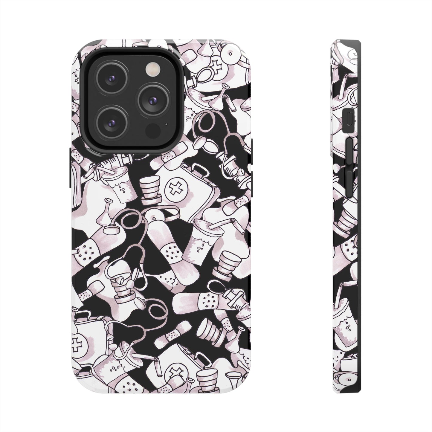 Med Stuff Black Phone Case