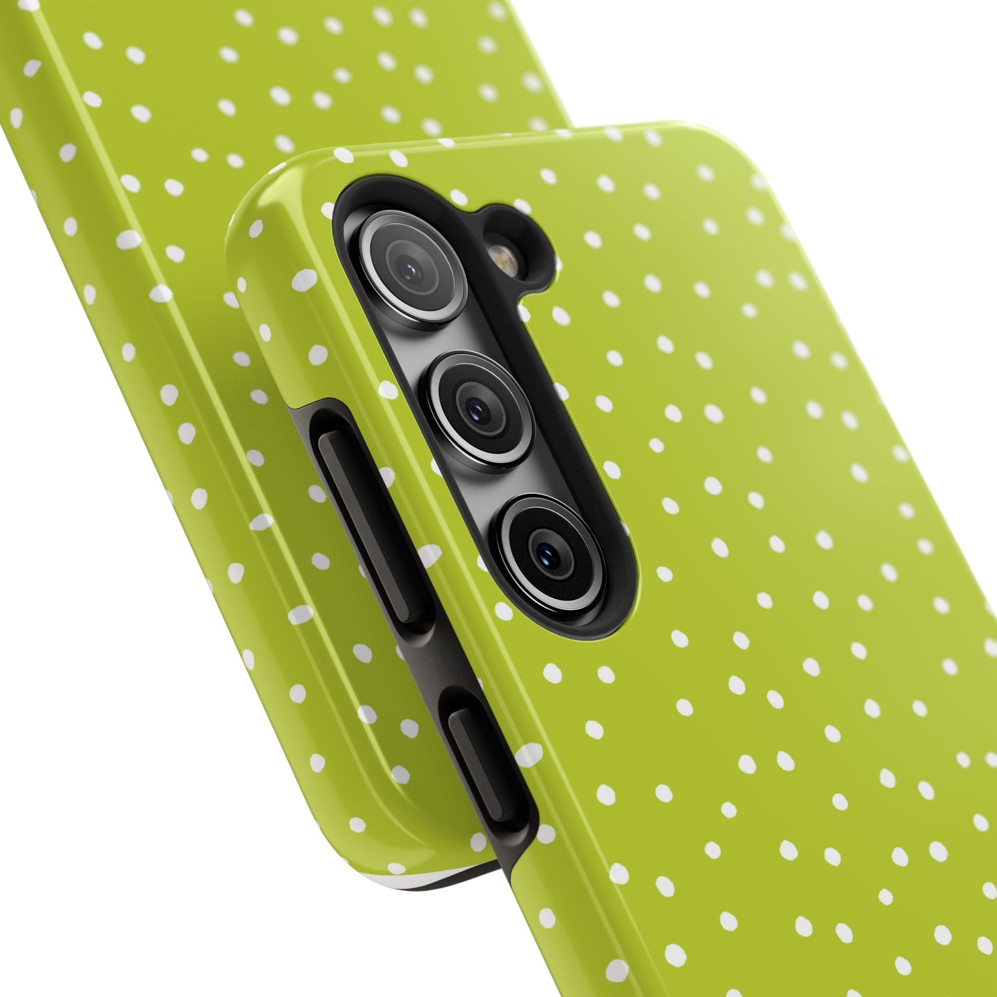 Dinky Dots Green / White Phone Case
