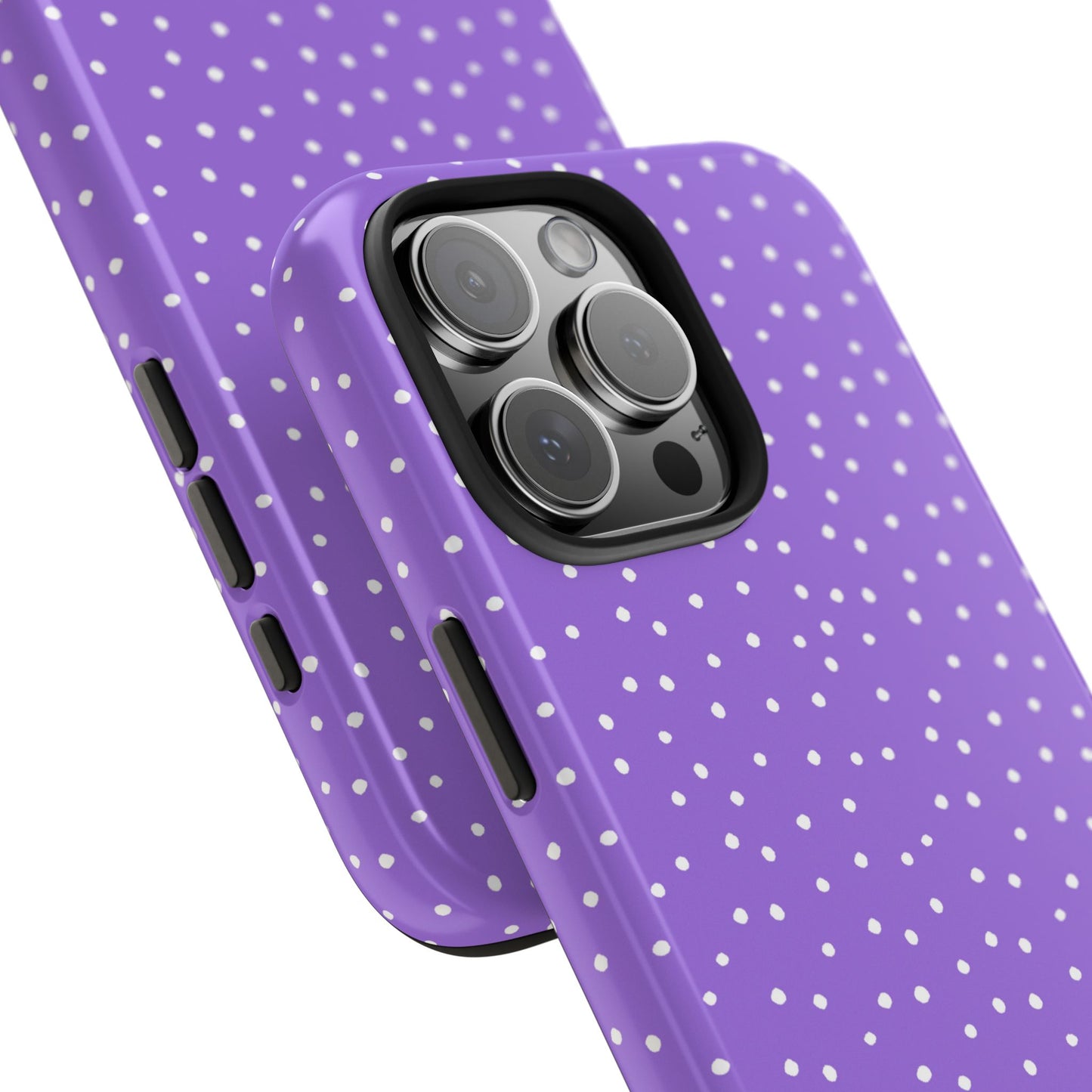 Dinky Dots Lilac / White Phone Case
