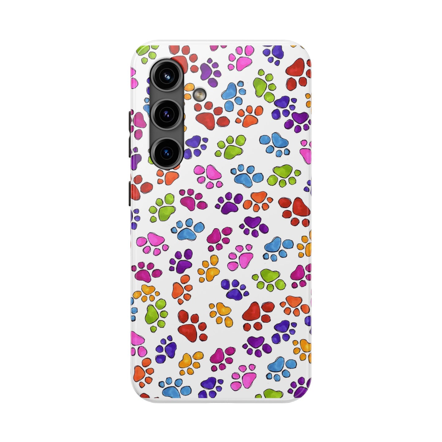 Fancy Paws White Phone Case