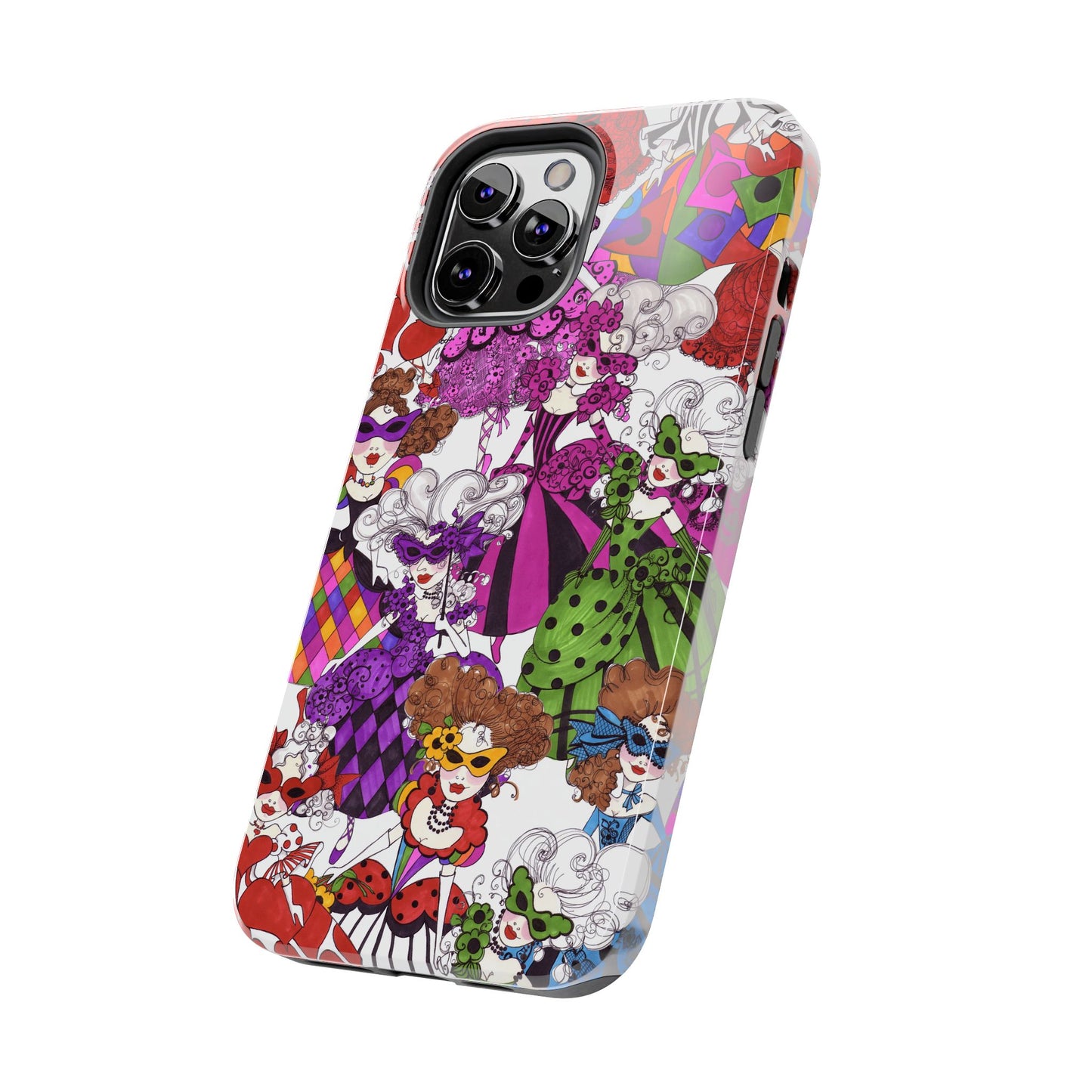 Crowded Dance Floor White Phone Case