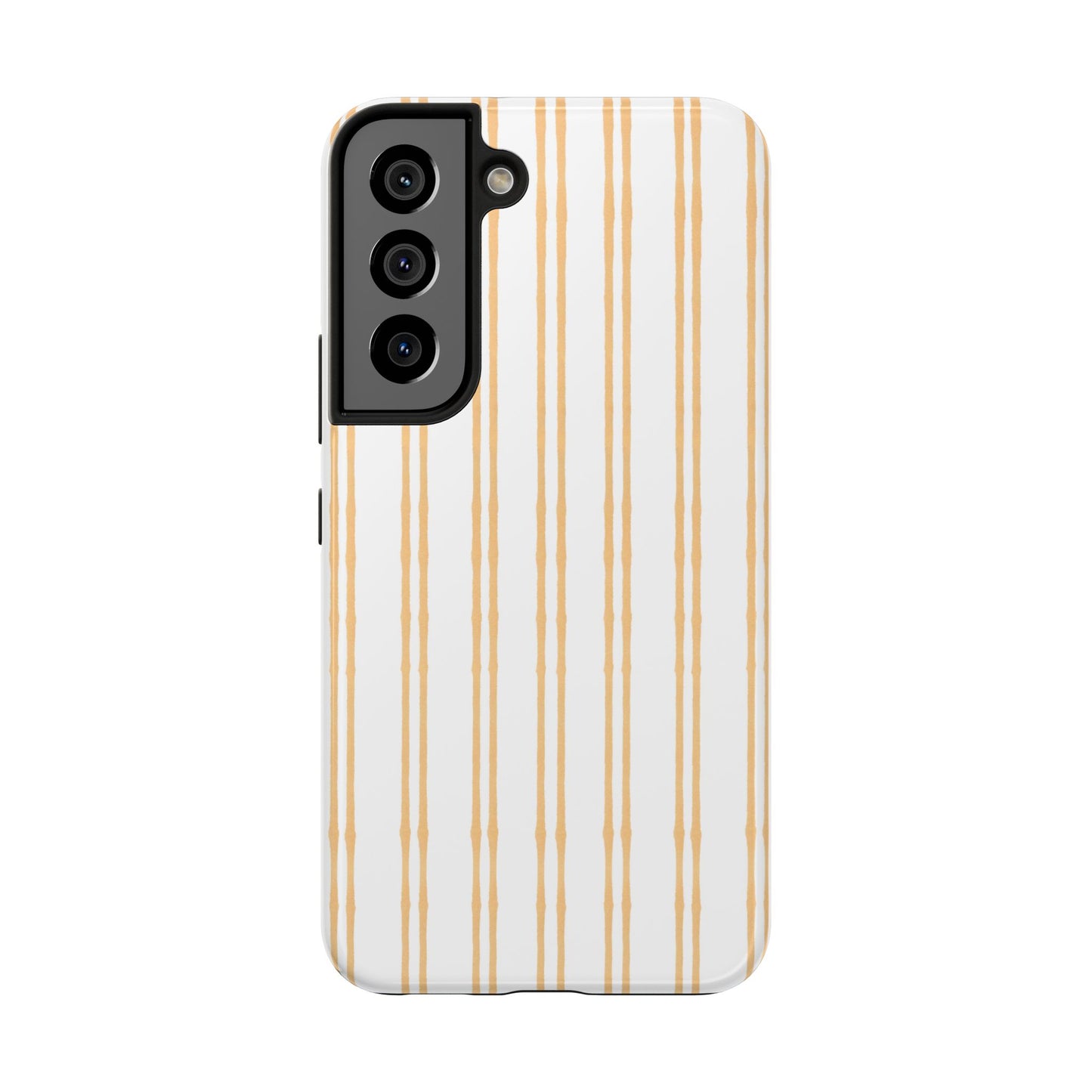Double Stripe Yellow Phone Case