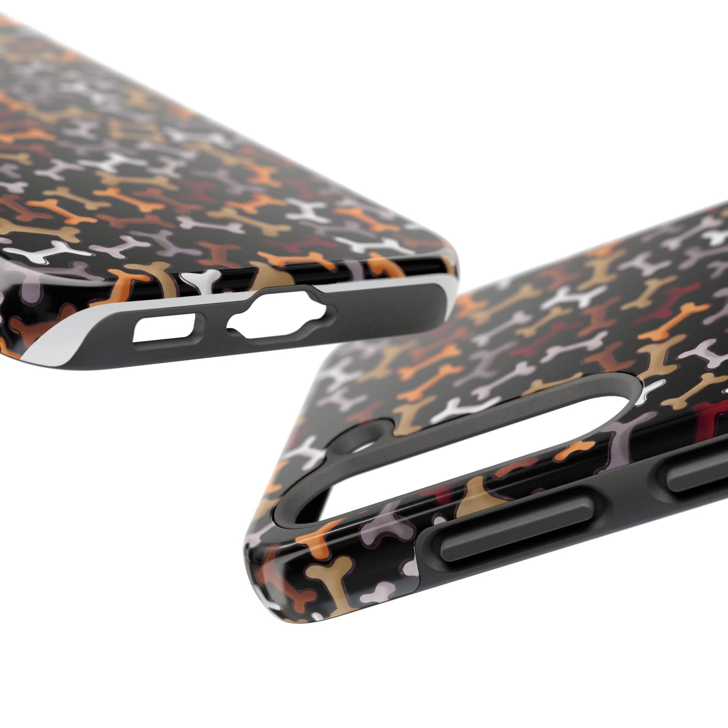 Dog Bones Black Phone Case