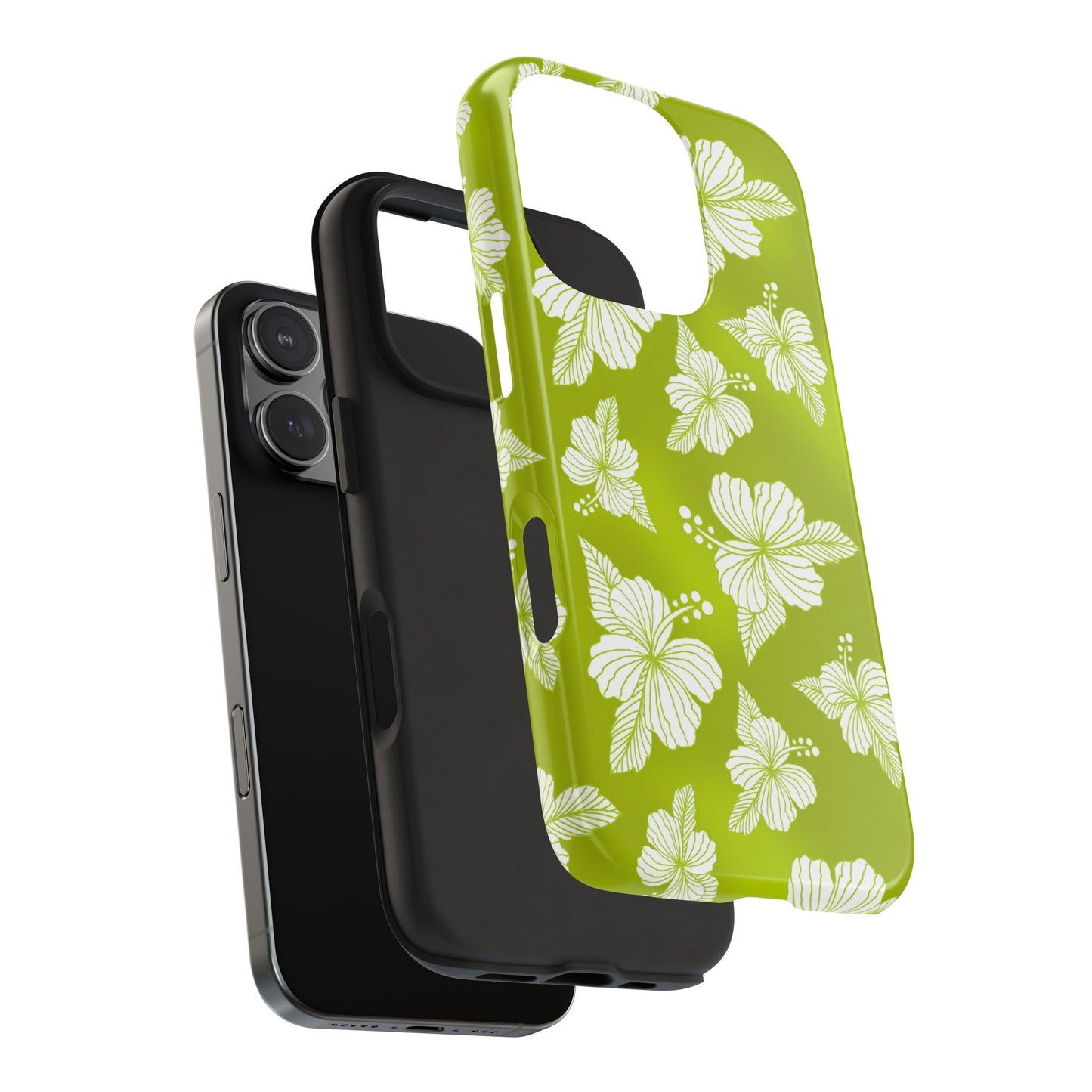 Hibiscus Green Phone Case