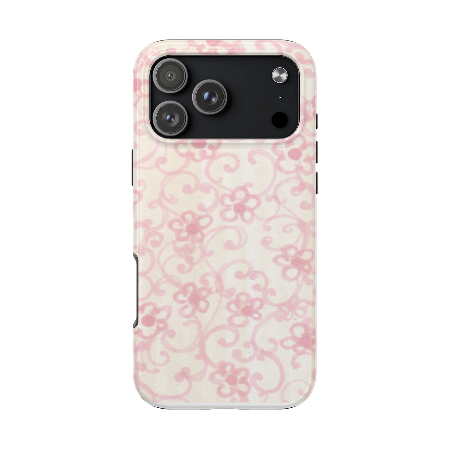 Floral Scroll Phone Case