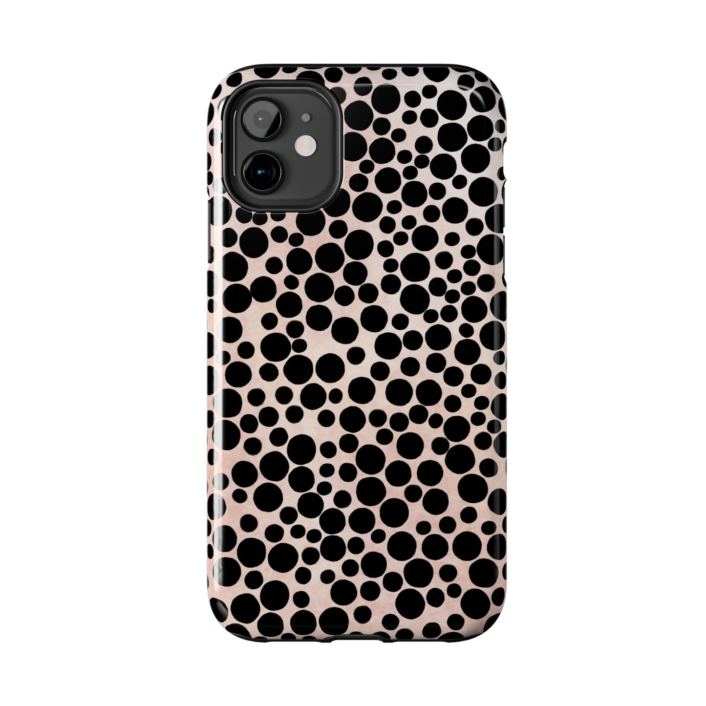 Felt Dots Pink Phone Case