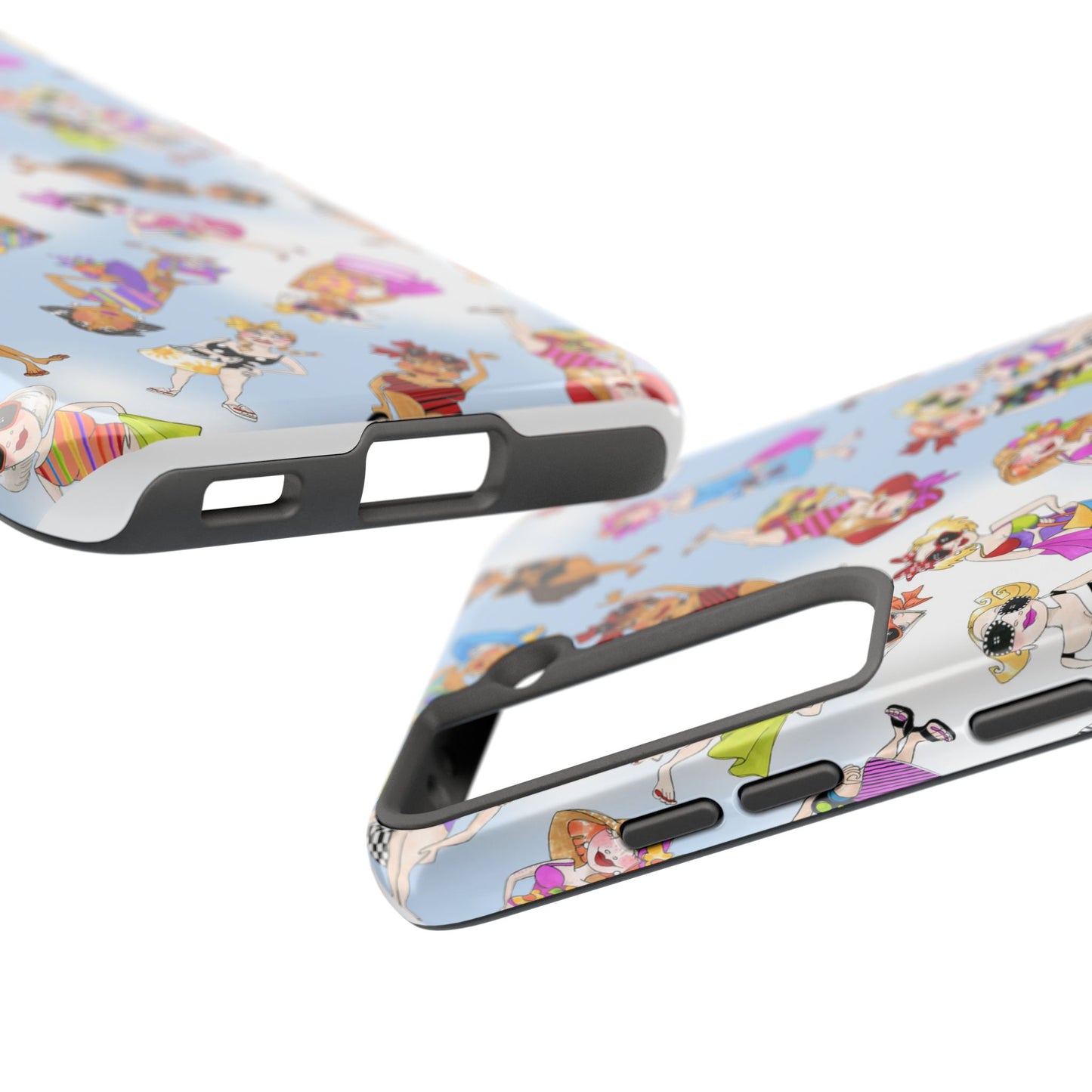 Tossed Beauties Blue Sky Phone Case