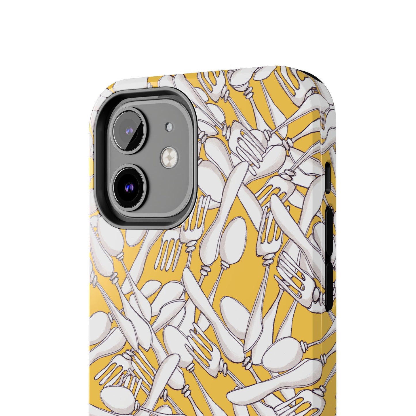 Silverware Wars Yellow Phone Case