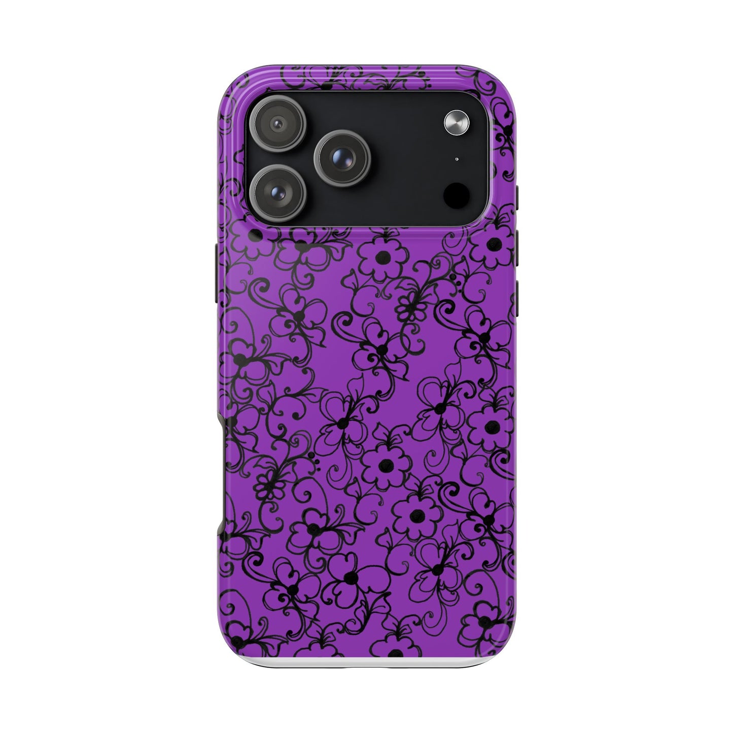 Daisy Jungle Purple Phone Case