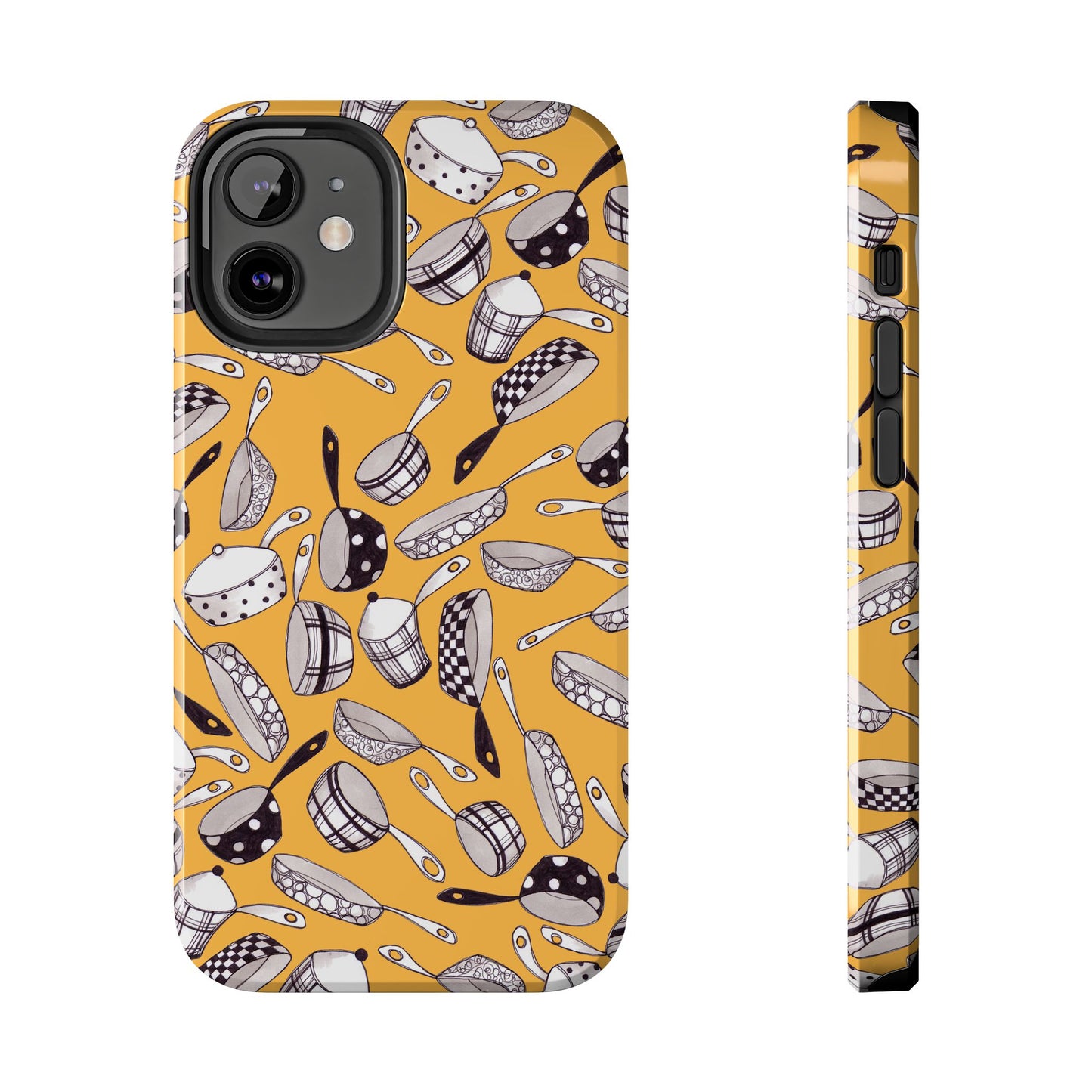 Pots & Pans Flyin' Yellow Phone Case