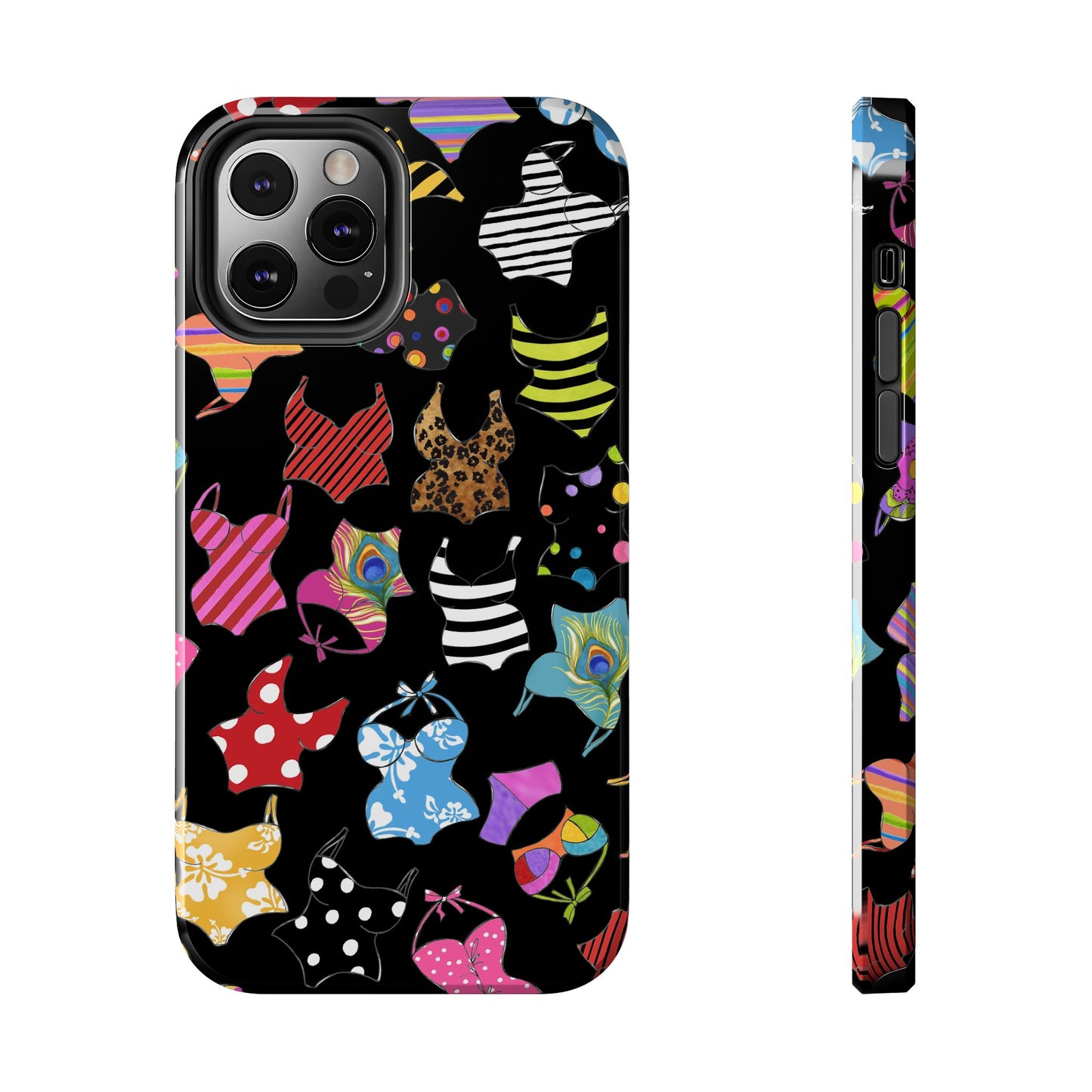 Assorted Suits Black Phone Case