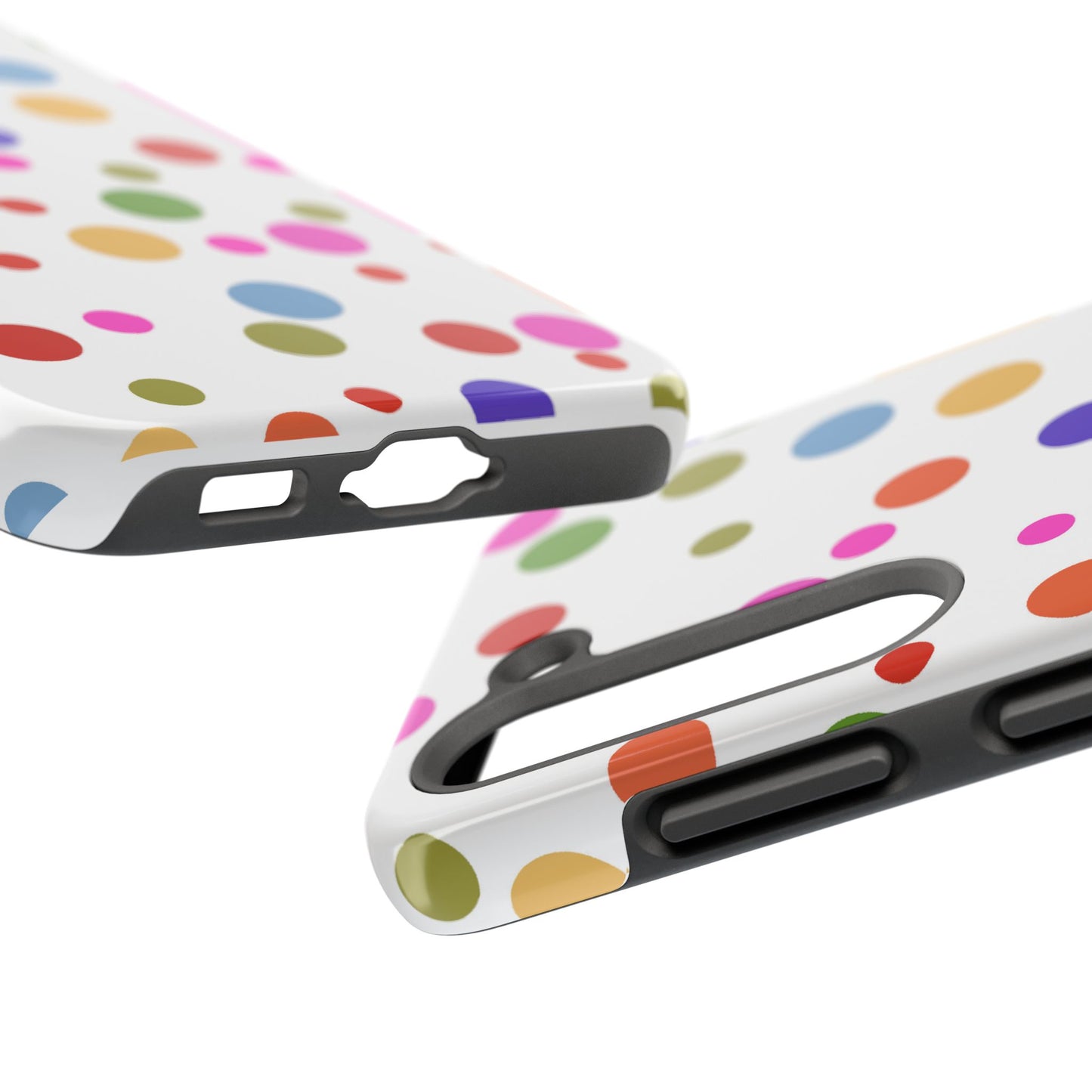 Dot Assortment White Phone Case