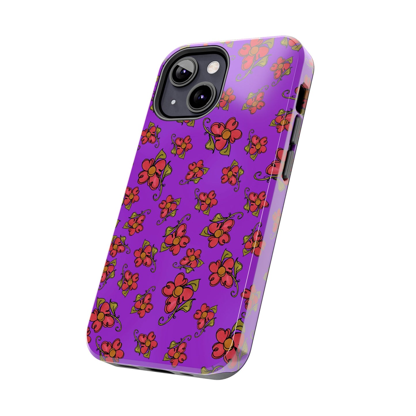 Daisy Caper Purple Phone Case