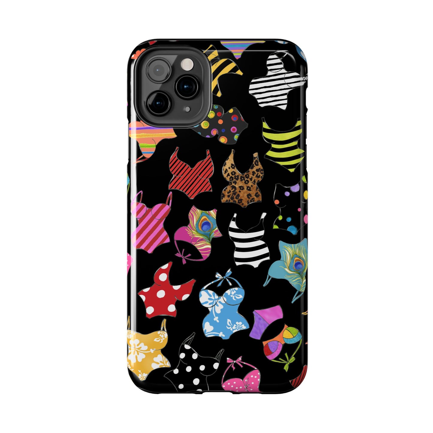 Assorted Suits Black Phone Case