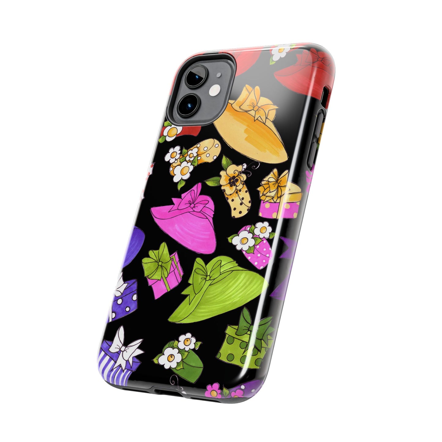 Accessories Tossed Black Phone Case