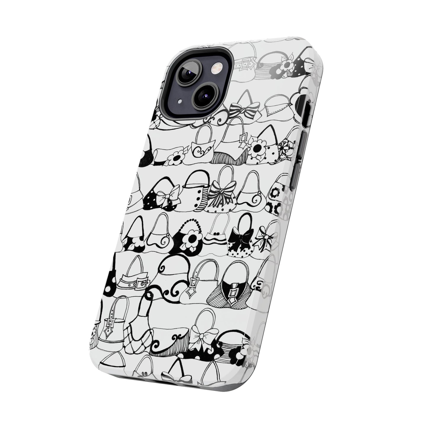 Purse Shelf White Phone Case