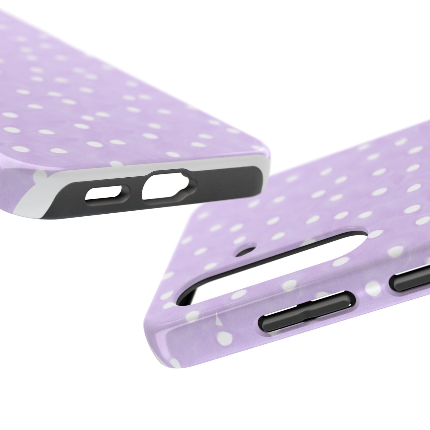 Space Dots Lilac / White Phone Case
