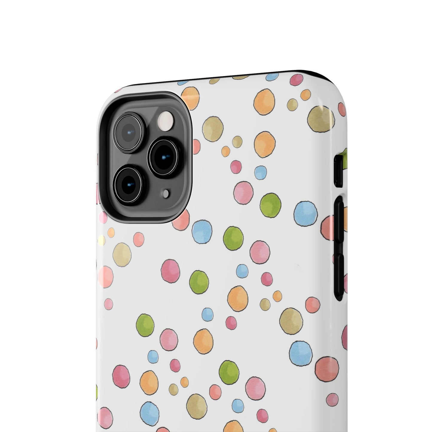 Clown Dots White Phone Case