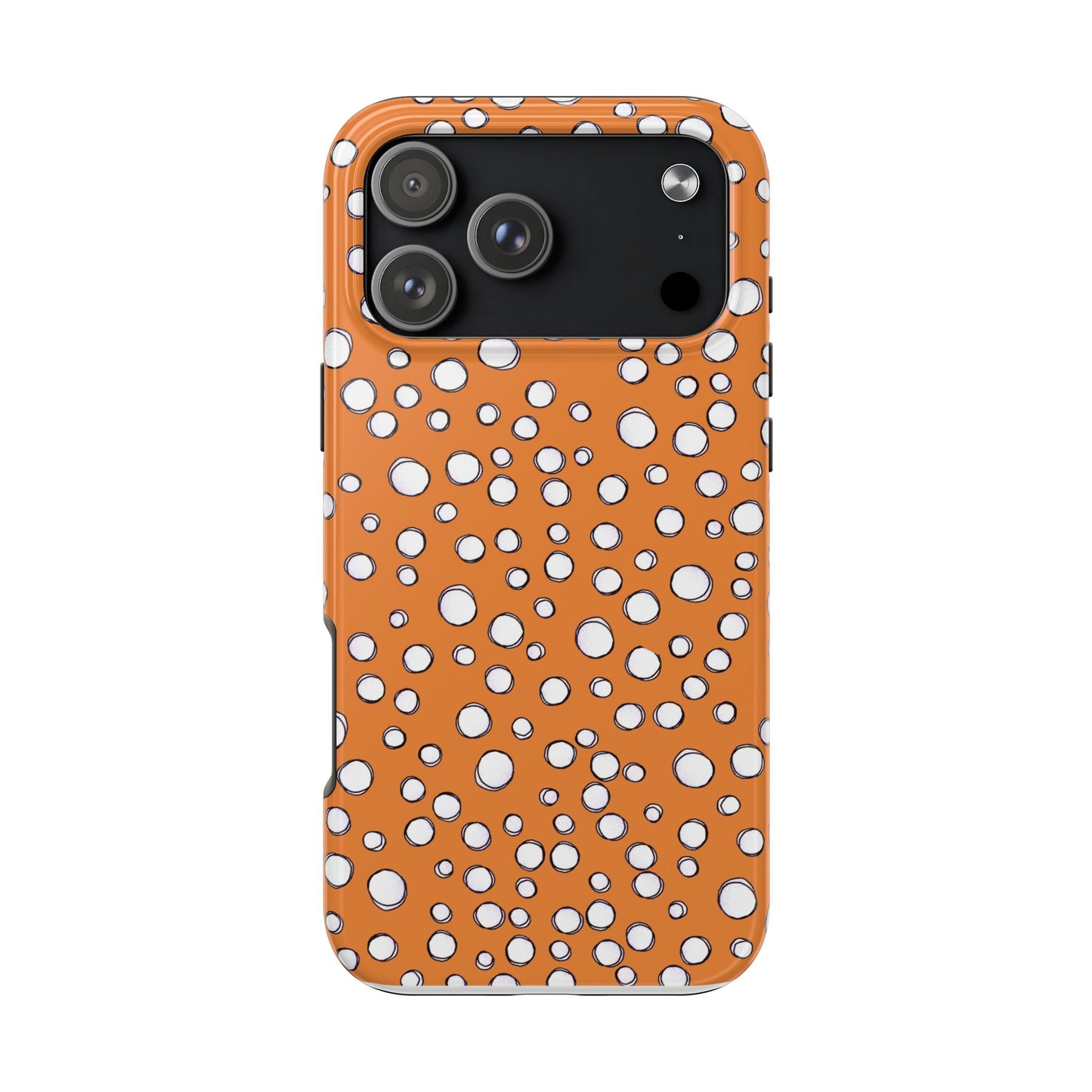 Pot Dots Orange Phone Case