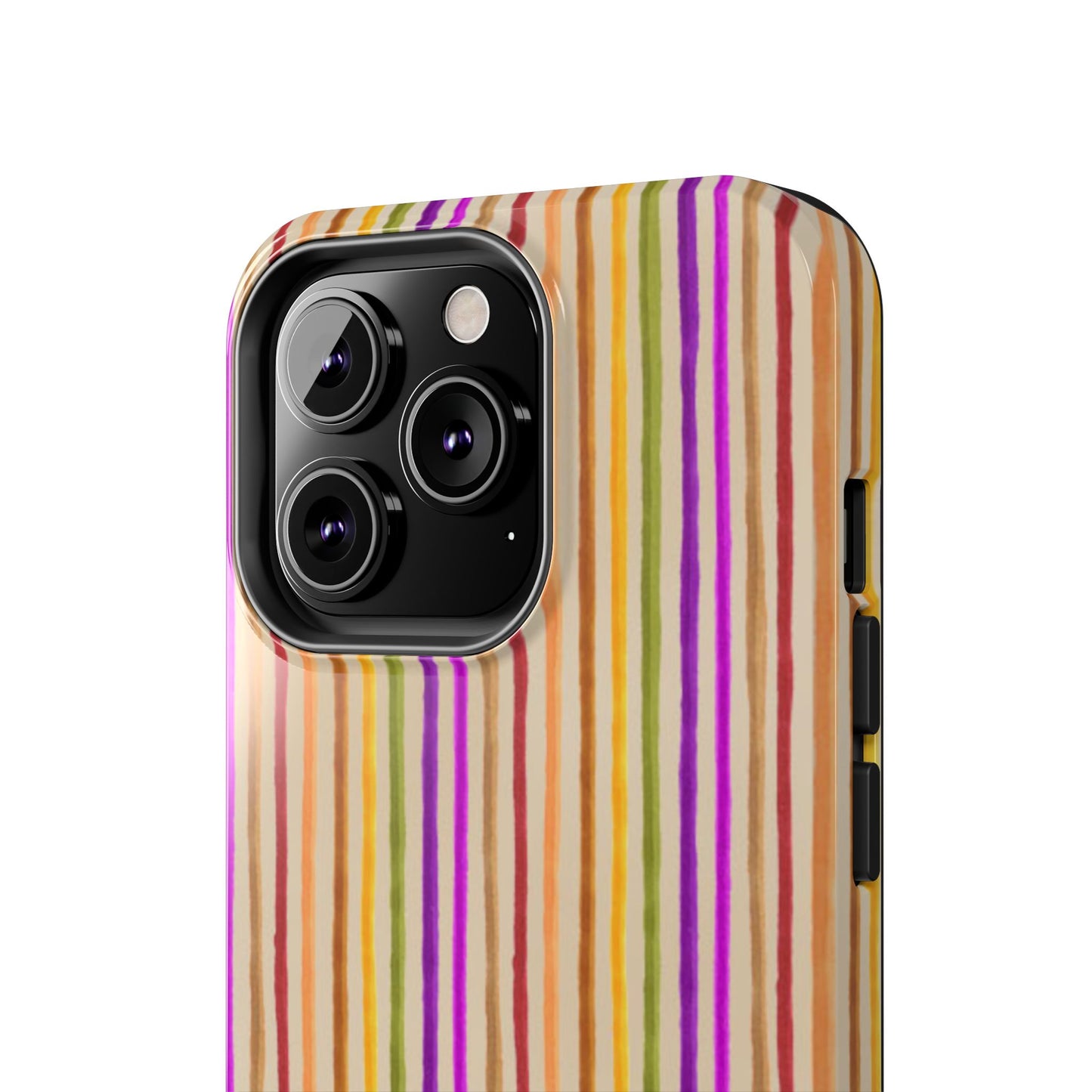 Spice Stripe Muslin Phone Case