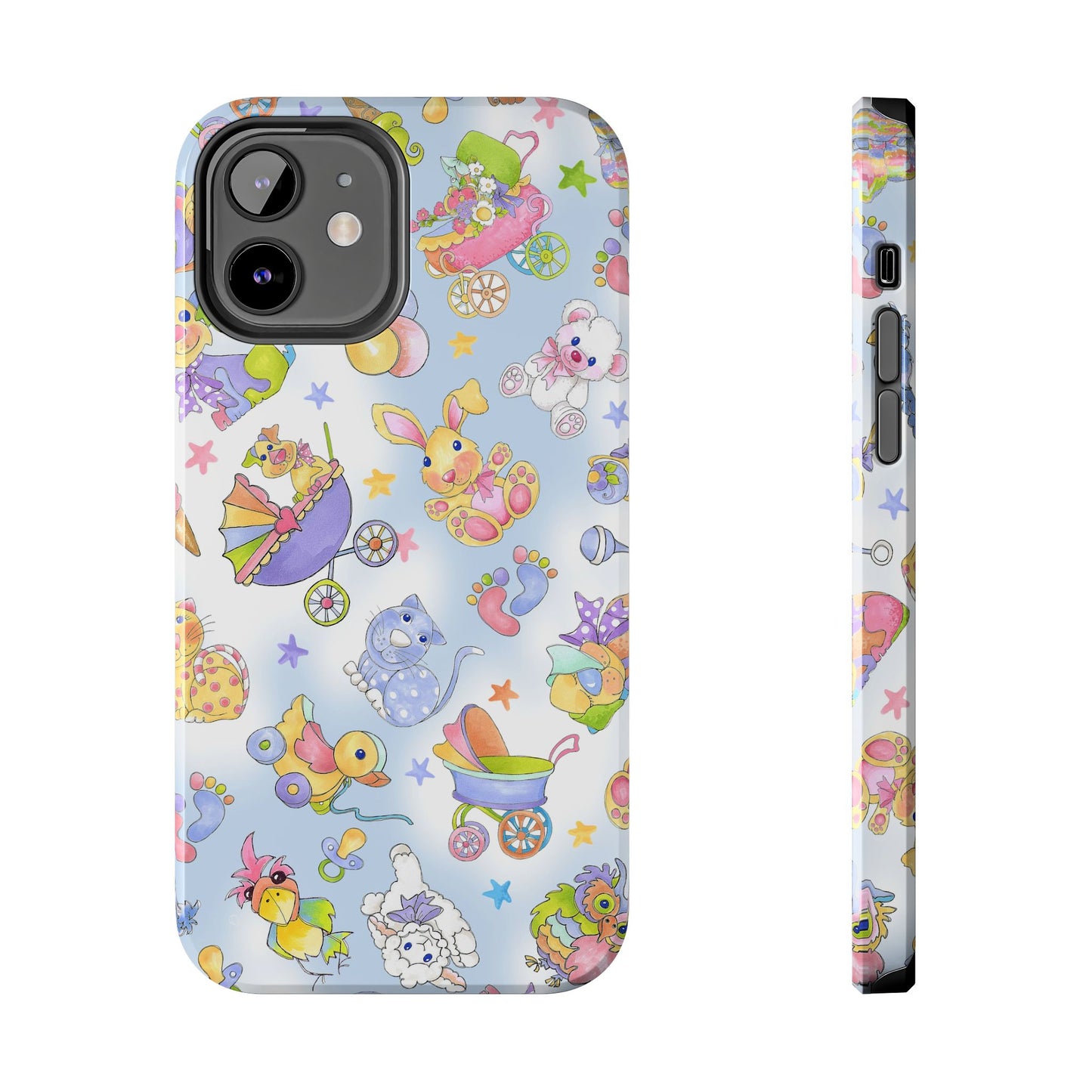 Busy Baby Blue Sky Phone Case