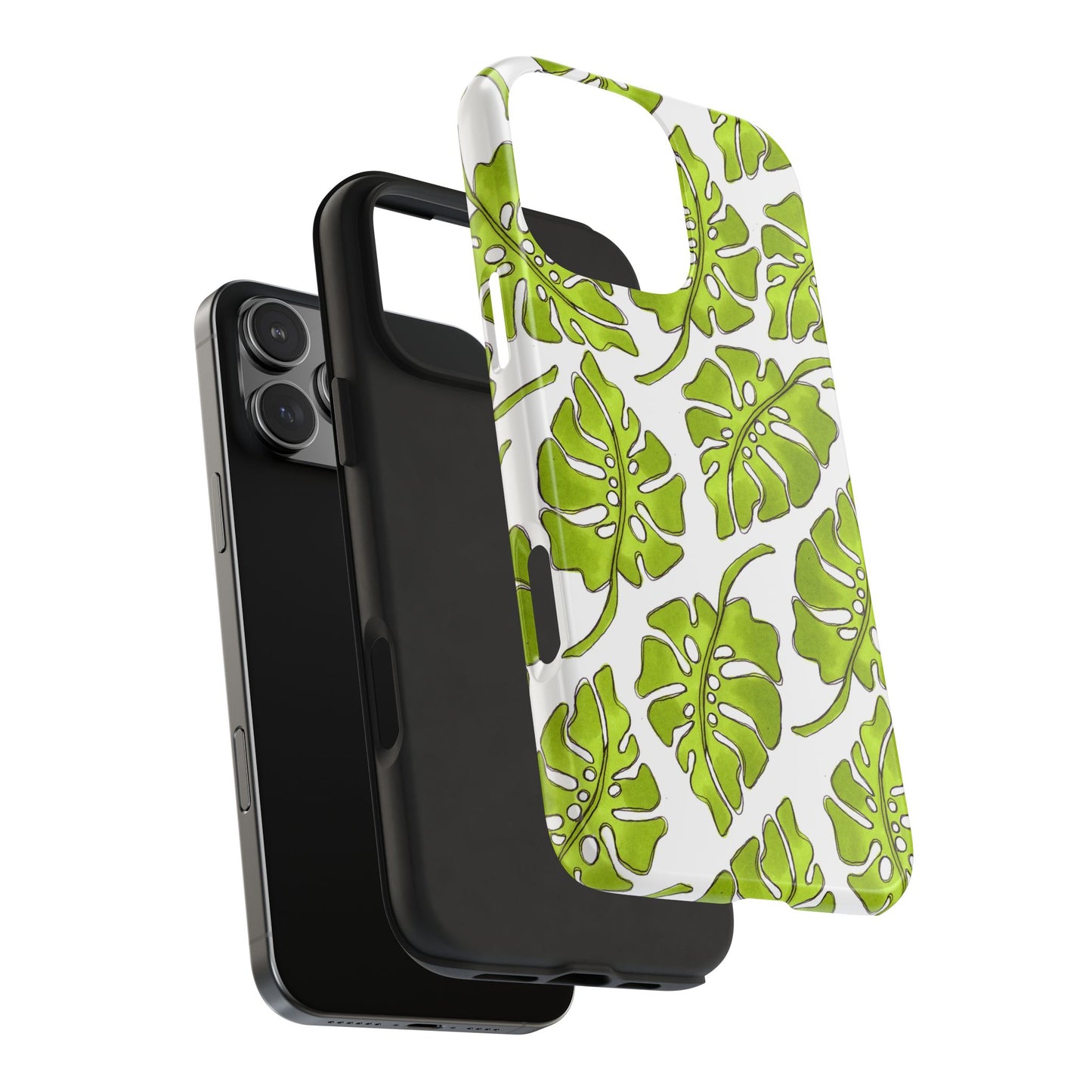 Big Leaf White Phone Case