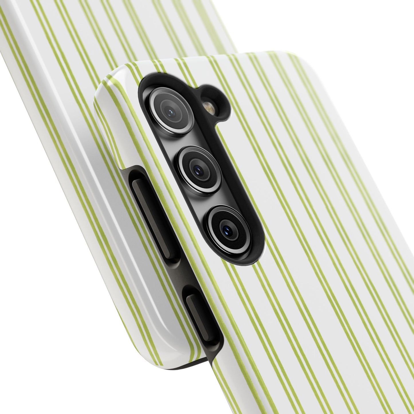 Green Double Stripe Phone Case