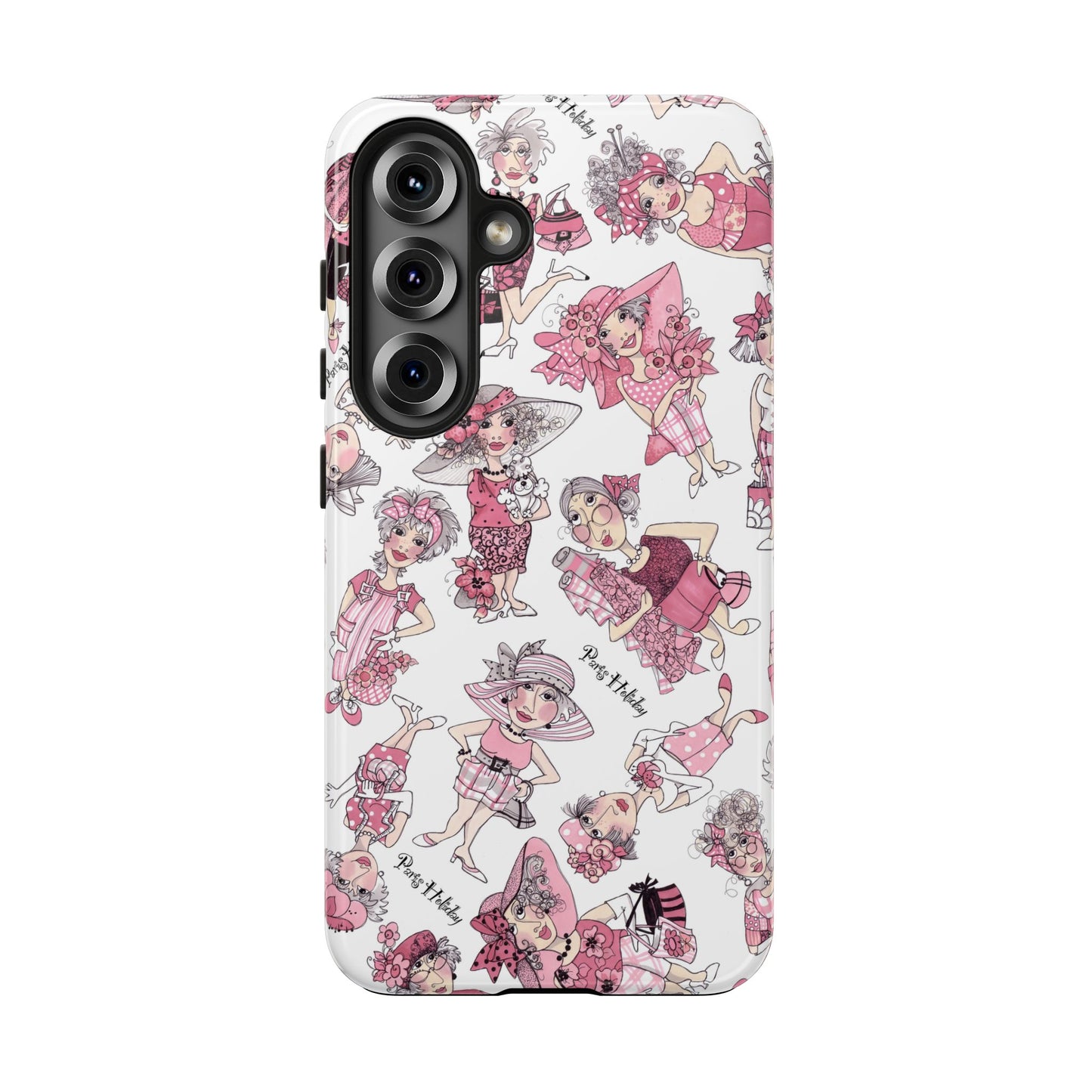 Parisians White Phone Case