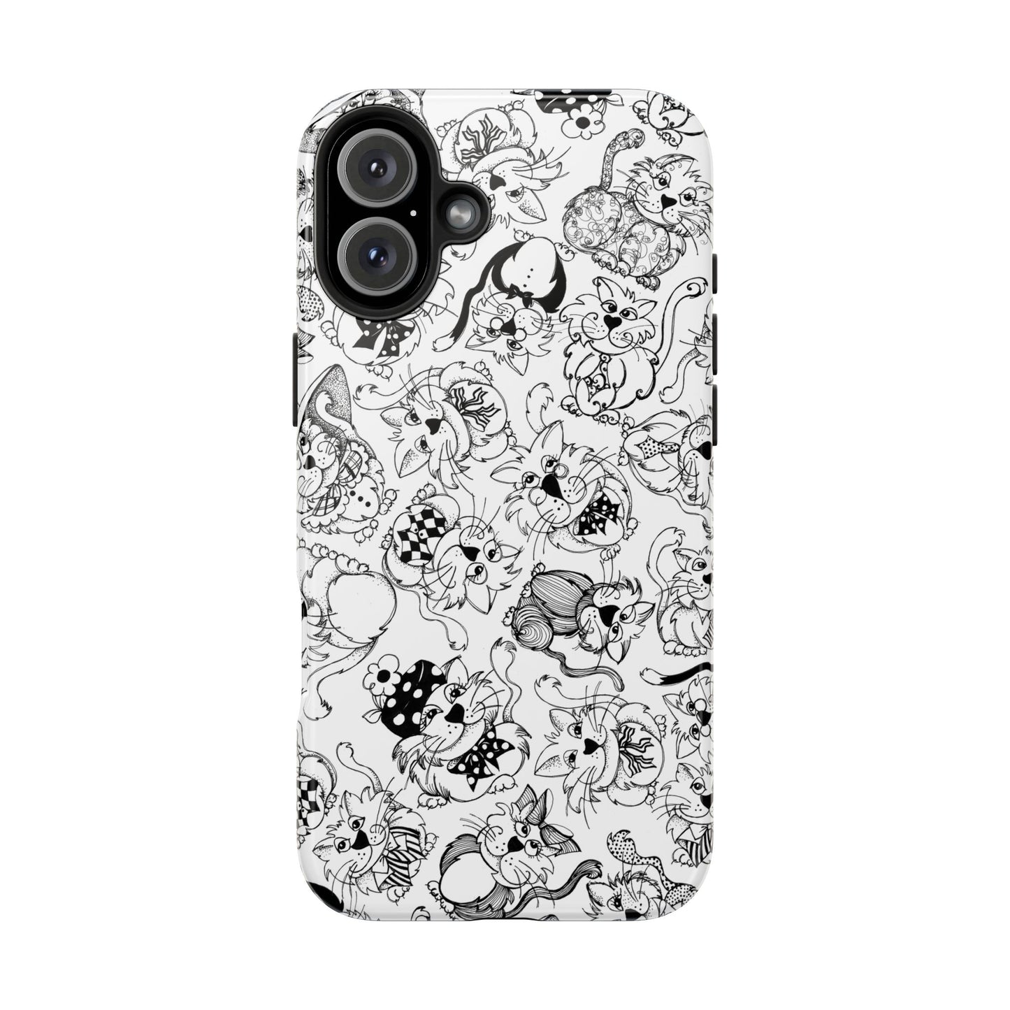 So Kitties Tossed White Phone Case