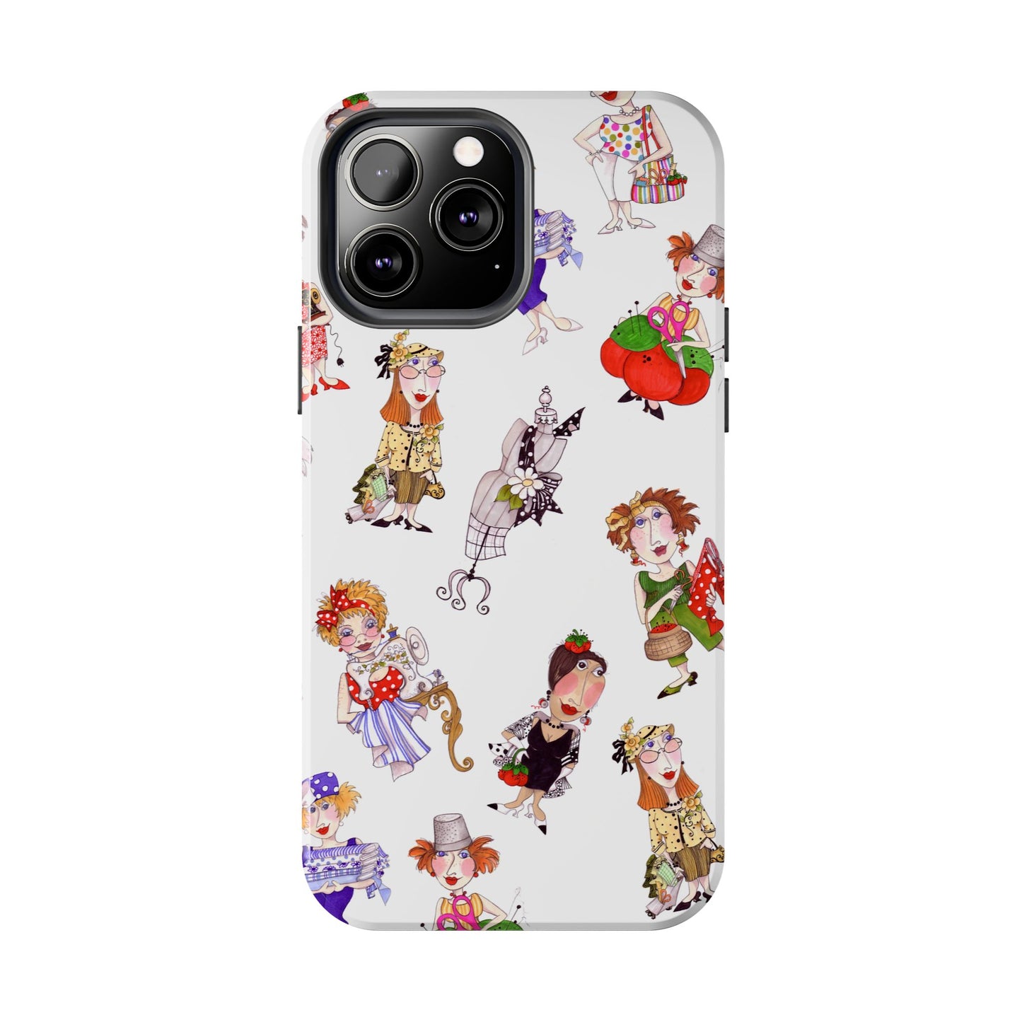 Sewphisticates White Phone Case