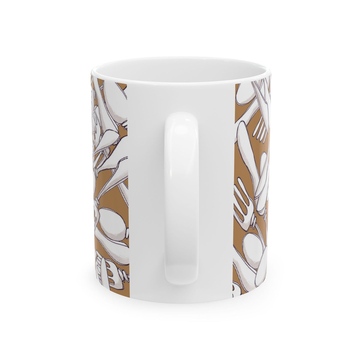 Silverware Wars Brown Cup