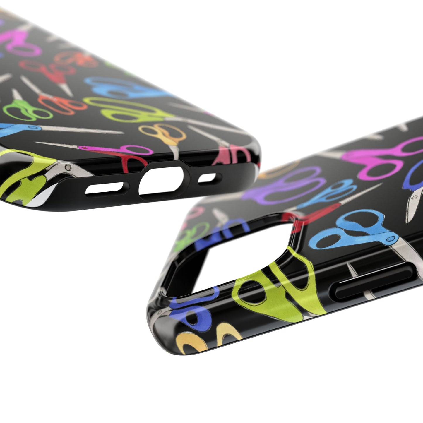 Shear Fun Black Phone Case
