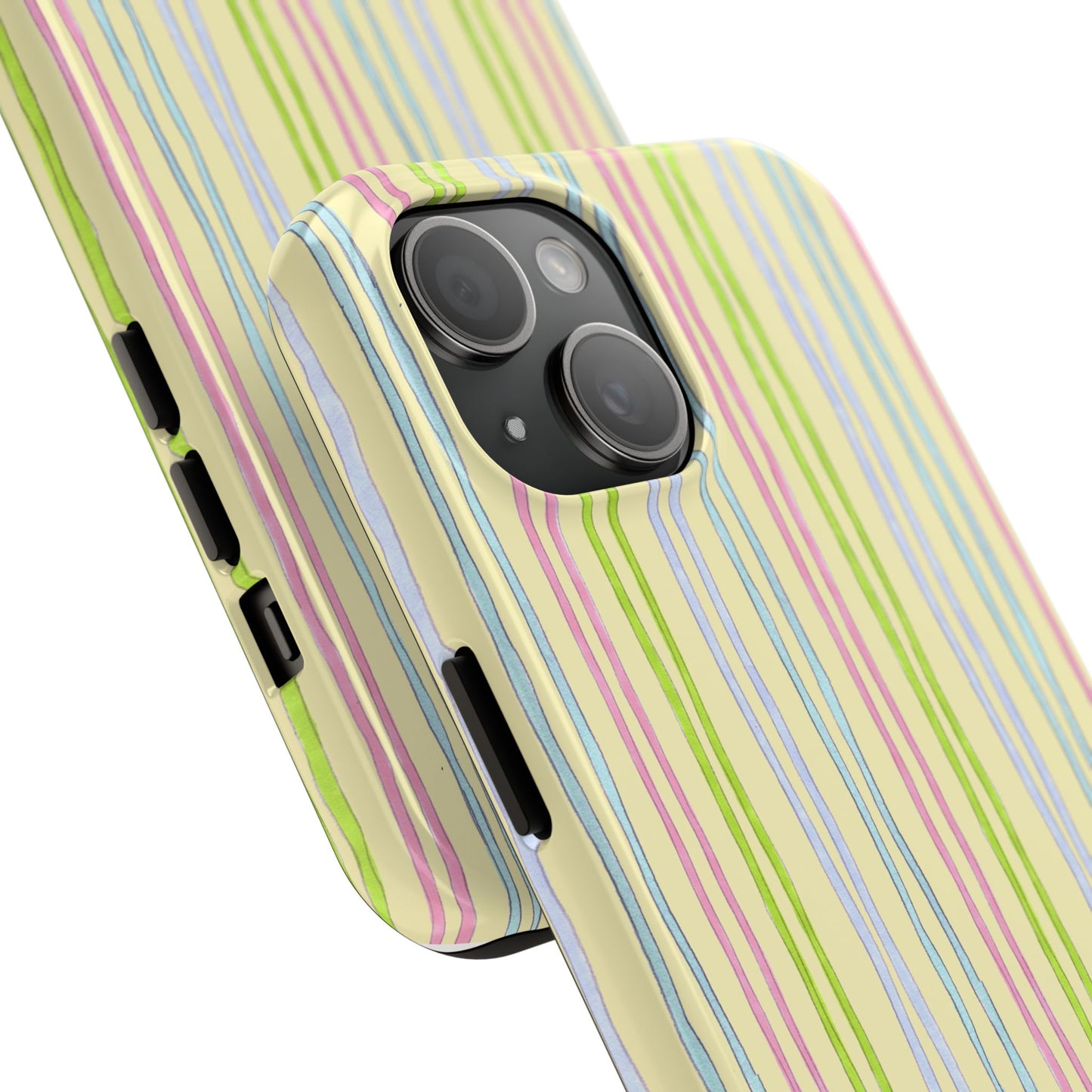 Belle Stripe Yellow Phone Case