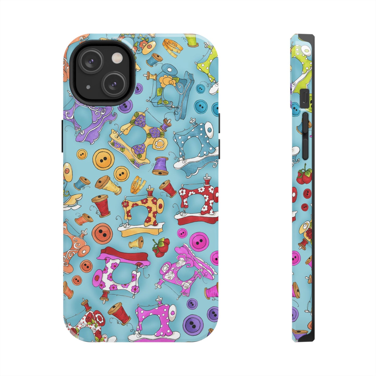 Sew Assorted Turquoise Phone Case