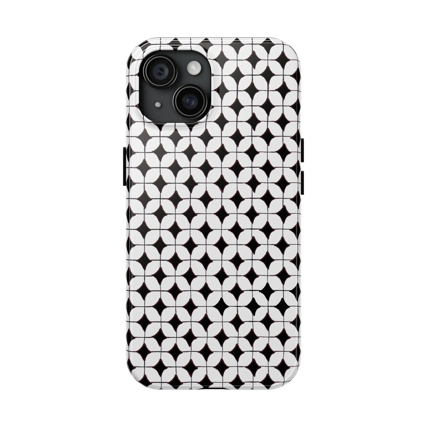Tile-ish Black Phone Case