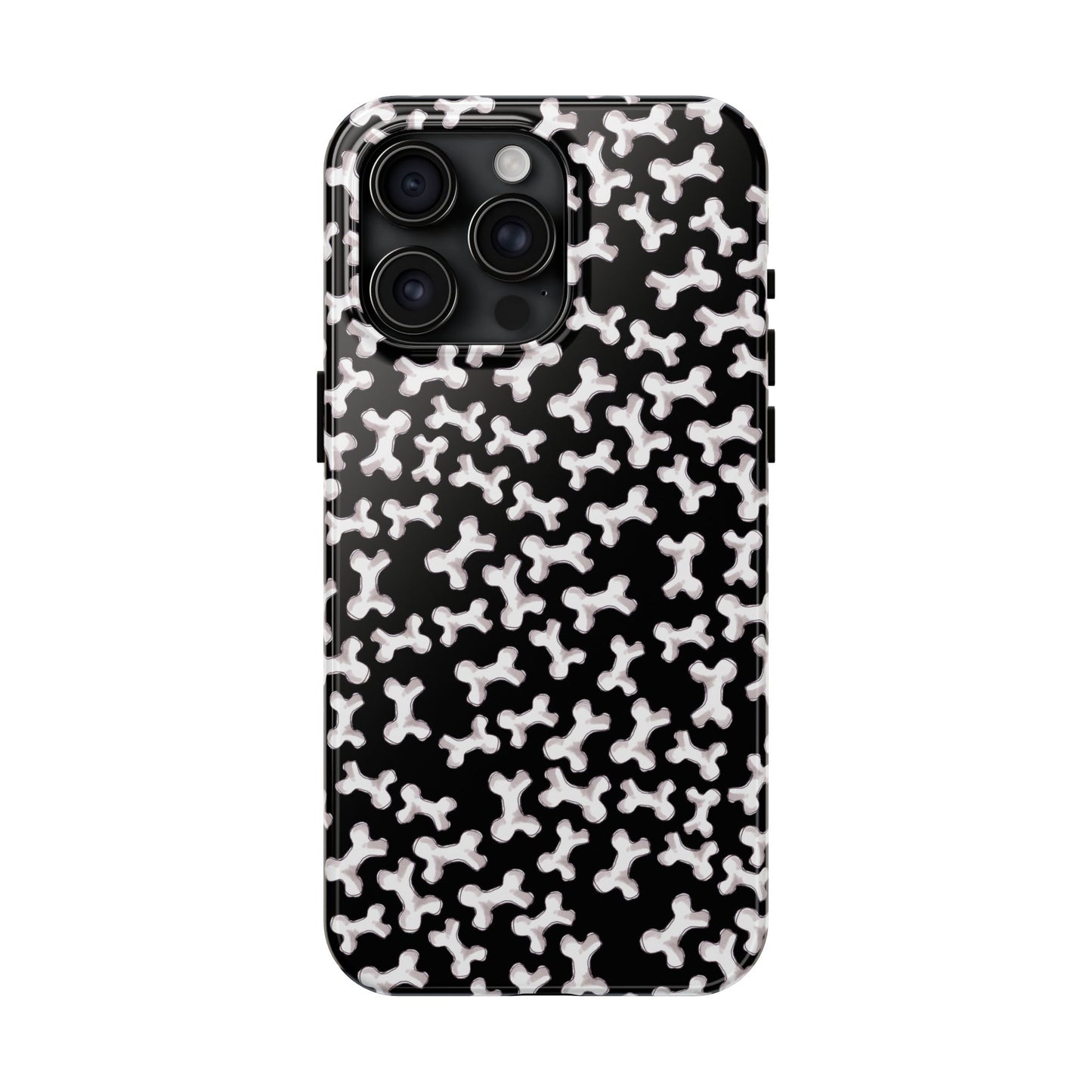 Bones a Lot Black Phone Case