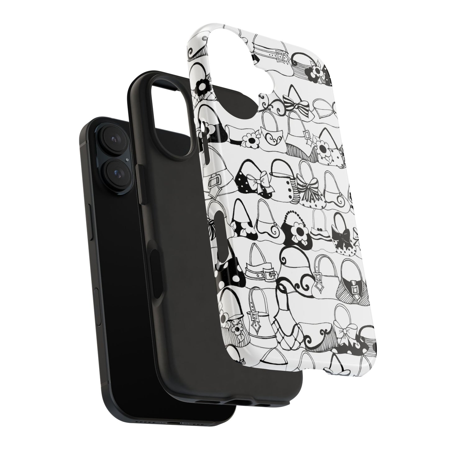 Purse Shelf White Phone Case