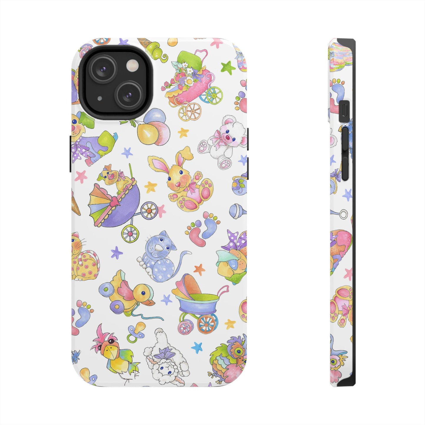 Busy Baby White Phone Case