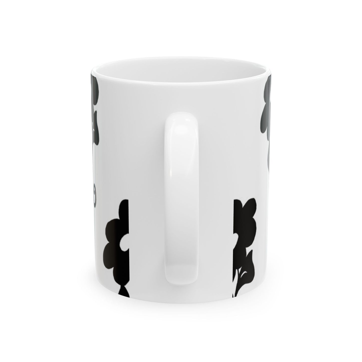 Daring Daisy White Cup
