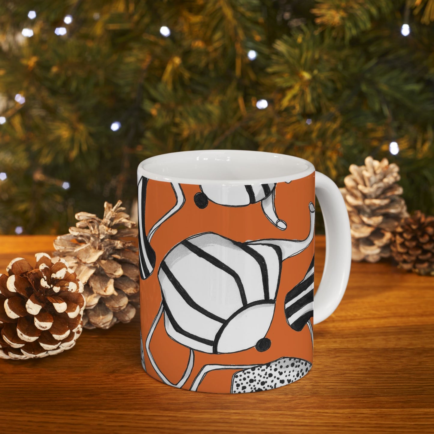 Coffee, Tea Anyone? Orange Cup