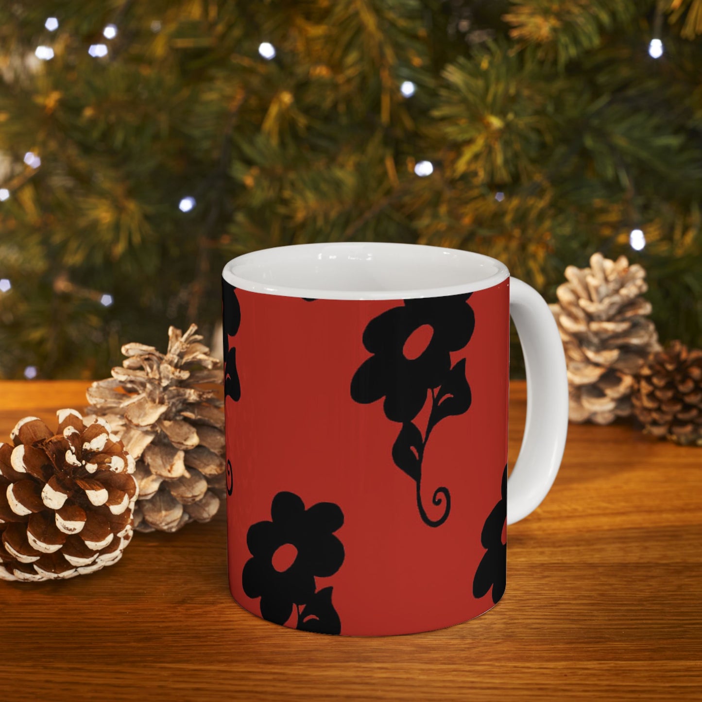 Daring Daisy Red Cup