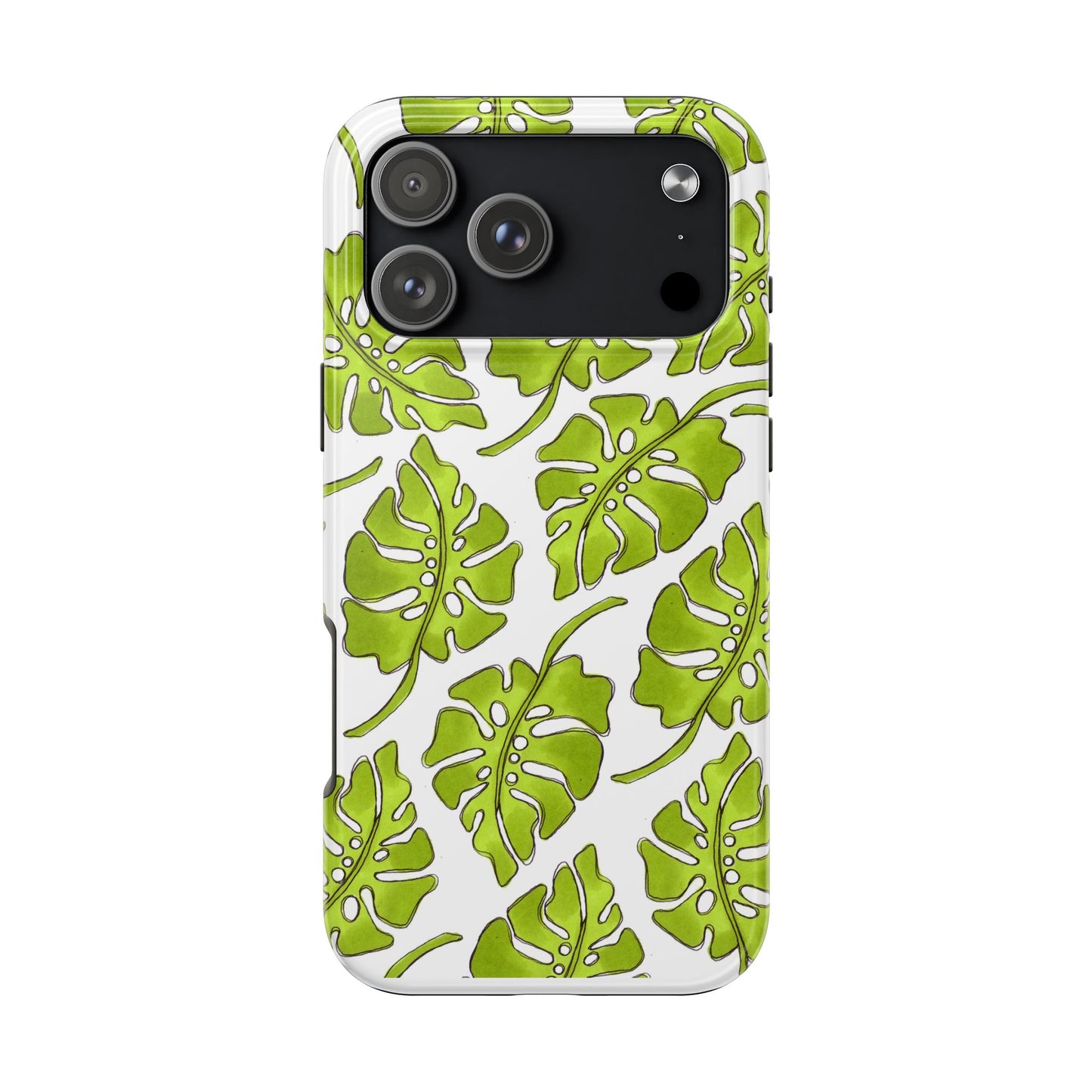 Big Leaf White Phone Case