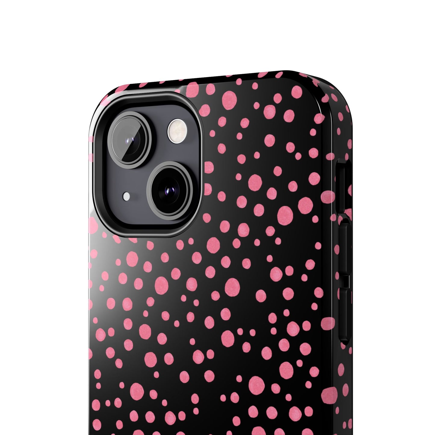 Balloon Dots Black / Pink Phone Case