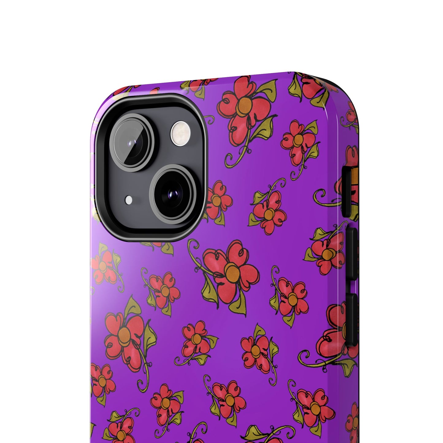 Daisy Caper Purple Phone Case