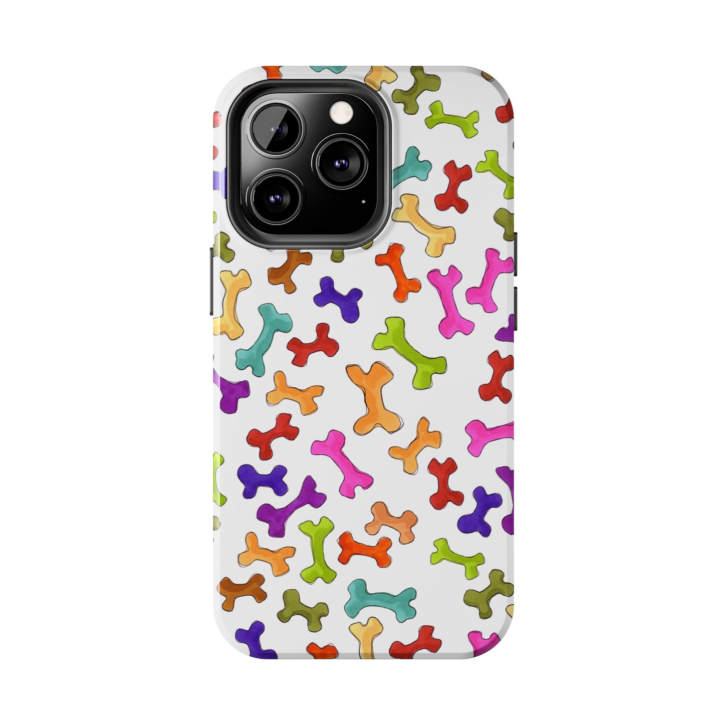 Happy Bones White Phone Case